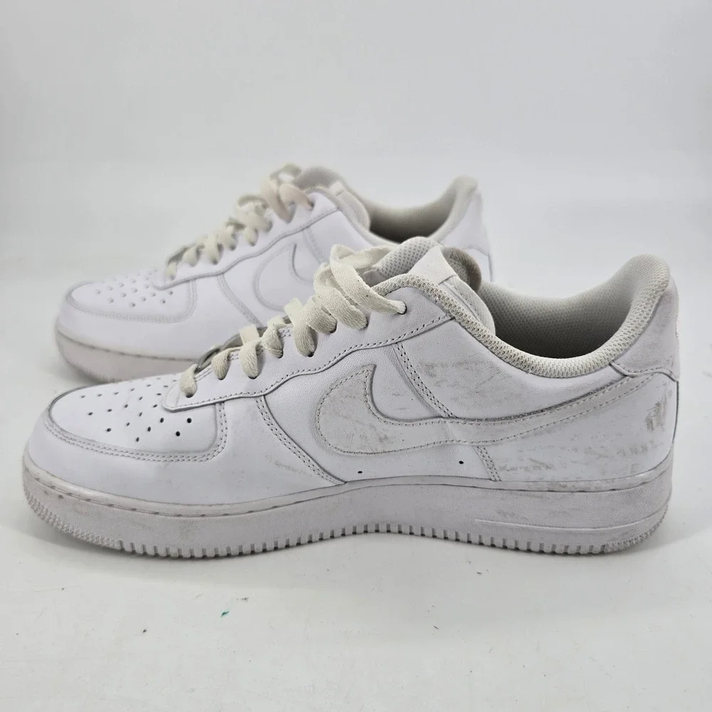 Nike Air Force 1 Mens Size 12 Sneakers White Low Top CW2288-111 Leather Shoes